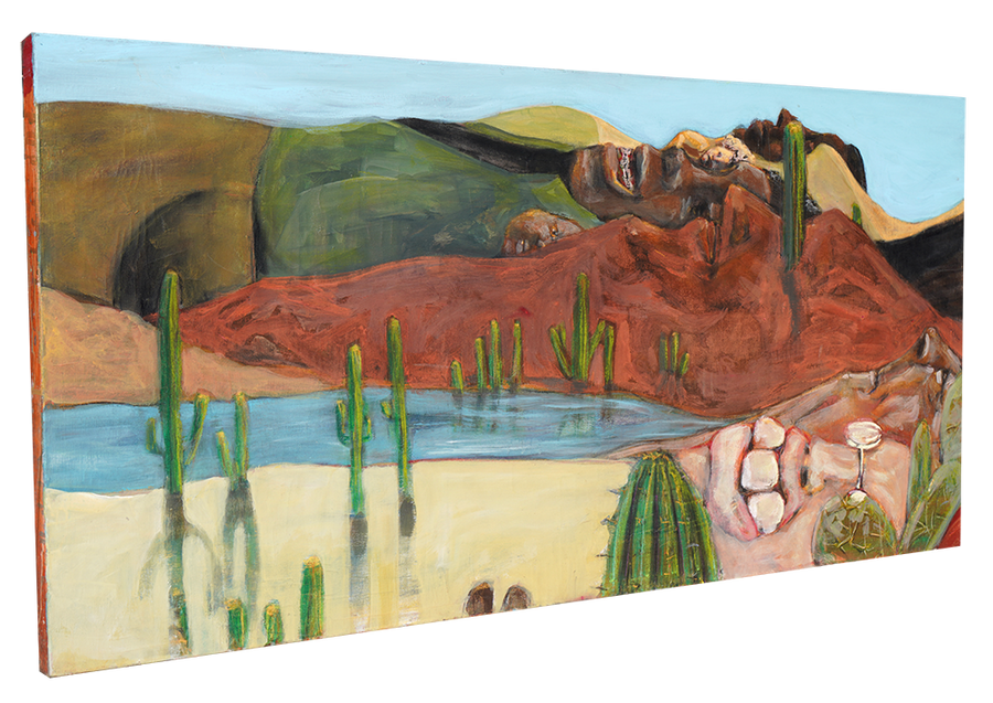 Everything Was Here - Jessica Erickson - 27x55"