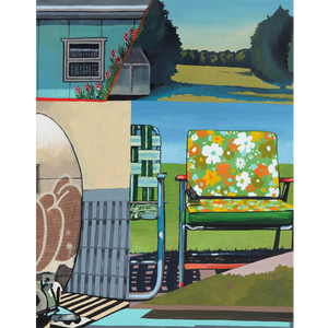 Where We Meet Up To Laugh - Jason Eatherly - 16x20