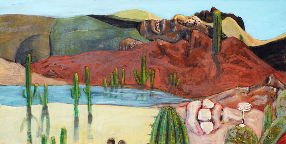 Everything Was Here - Jessica Erickson - 27x55"