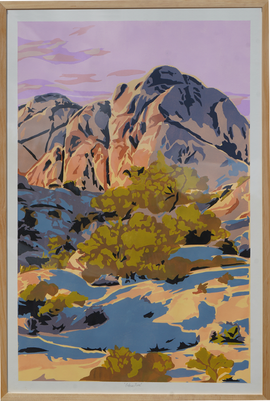 Joshua Tree (Desert Triptych) - Artist's Proof - Landry McMeans - 80 x 37.5"