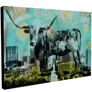 "Longhorn Spirit" - Judy Paul - 20x30"