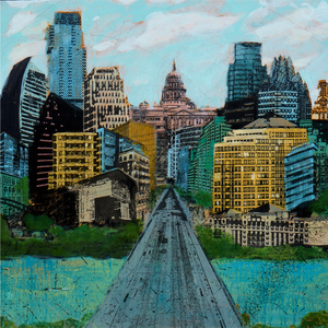 Capitol Flow - Judy Paul - 30x30"