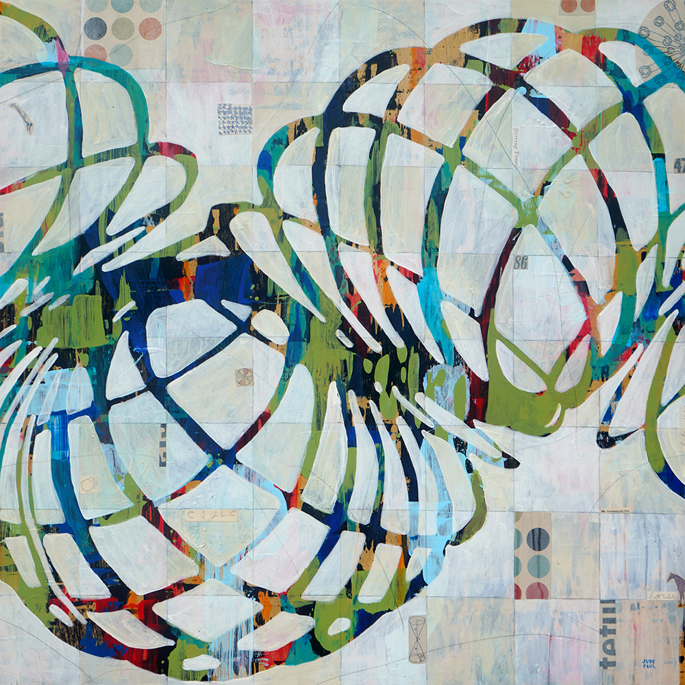 Stirring Times - Judy Paul - 40x40"