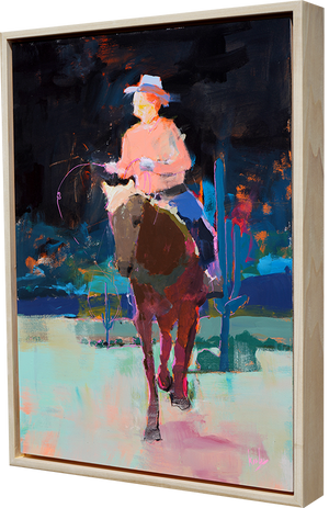 Running Down A Dream - Randall "Kirby" Cogburn - 19x25"