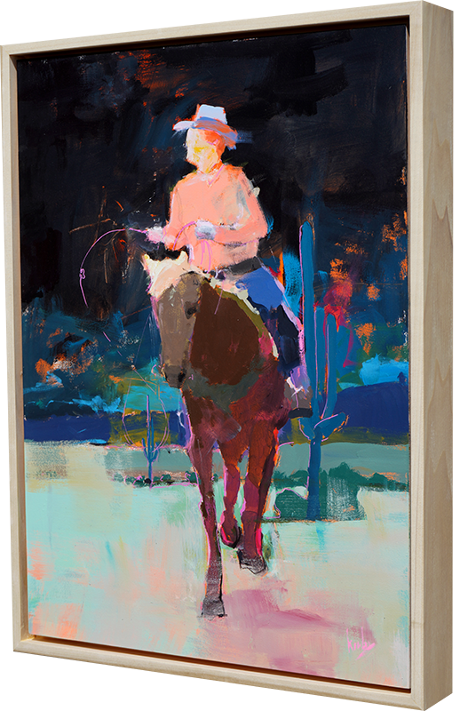 Running Down A Dream - Randall "Kirby" Cogburn - 19x25"