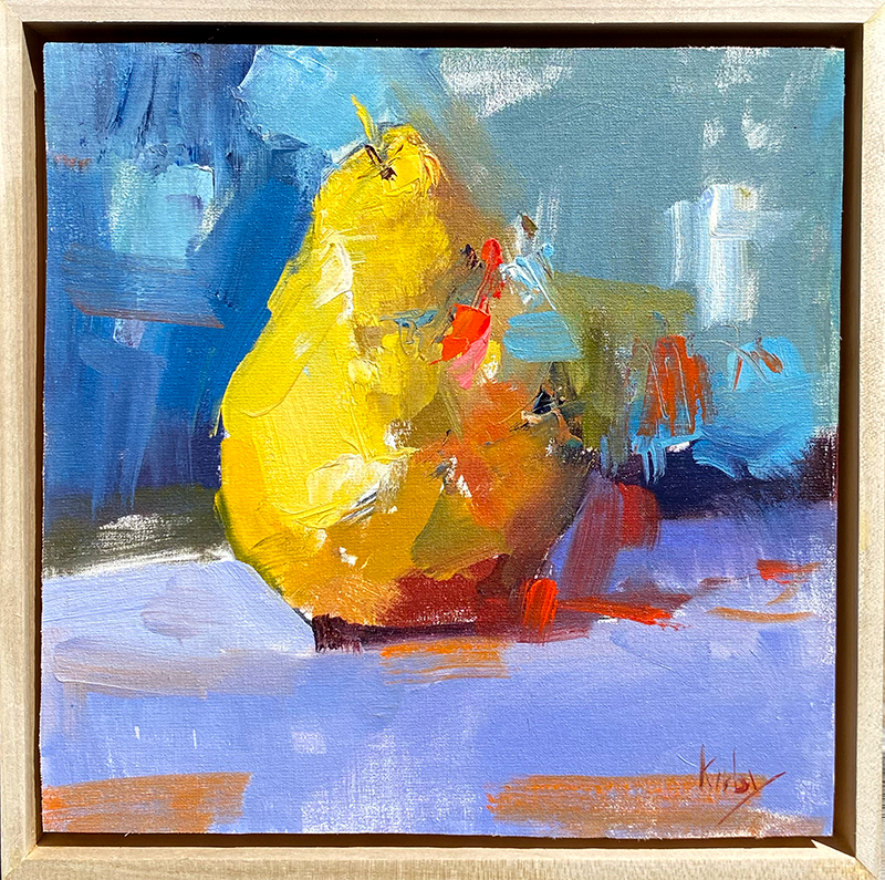 Golden Pear - Randall Kirby Cogburn - 8x8"