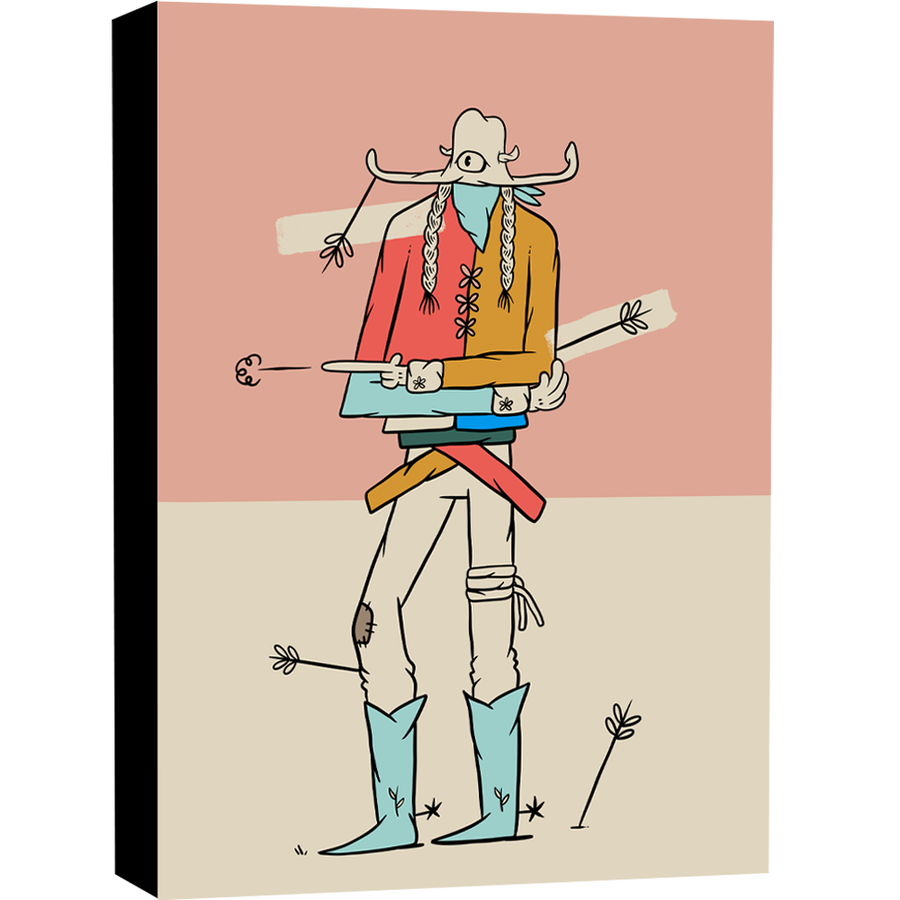 Lady Desperada - Gerardo Rodriguez - Print