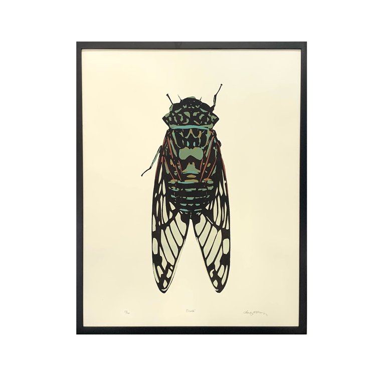 Cicada - Landry McMeans - 22 x 28"