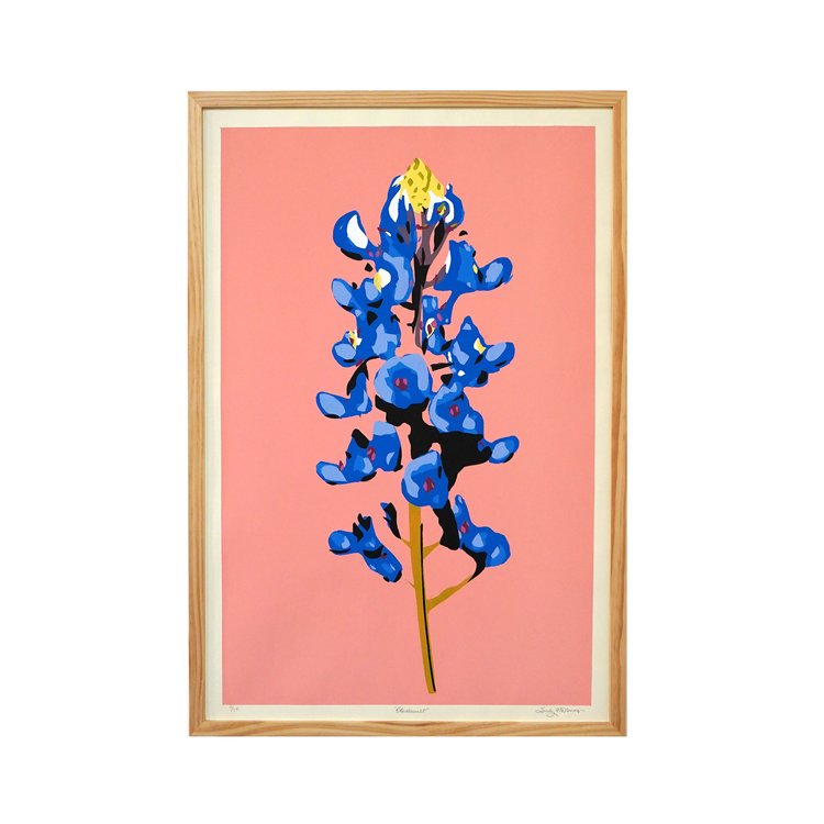 Bluebonnet (Coral) - Landry McMeans - 20 x 30"