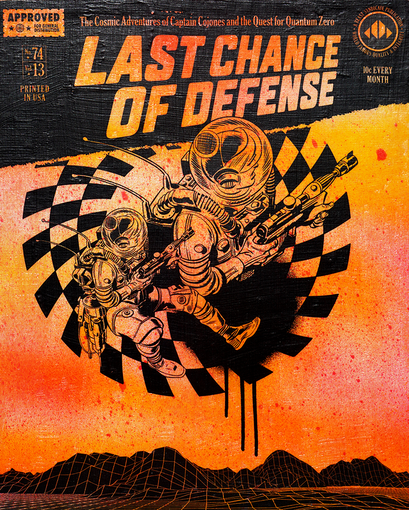 Last Chance of Defense - Beast Syndicate - 8x10"