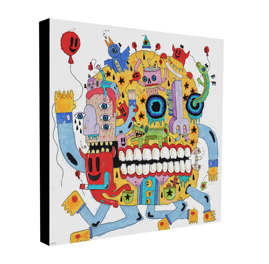 Let's Party - Jeff Skele - Print - Various Sizes