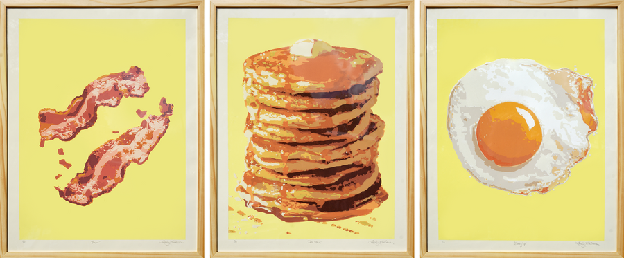 Tall Stack - Framed - Landry McMeans - 24x30"