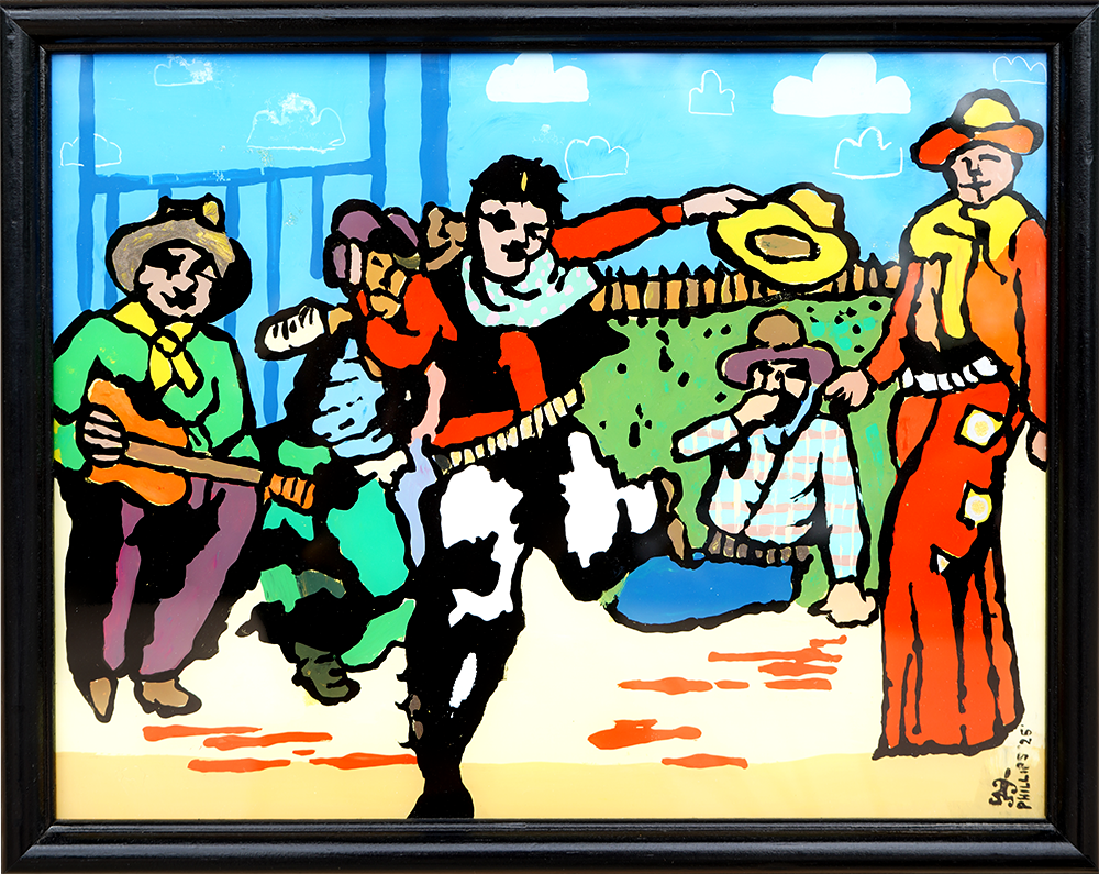 Cuttin' Loose - Brian Phillips - 12x9.25"