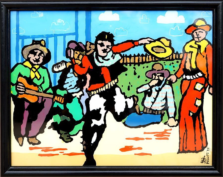 Cuttin' Loose - Brian Phillips - 12x9.25"