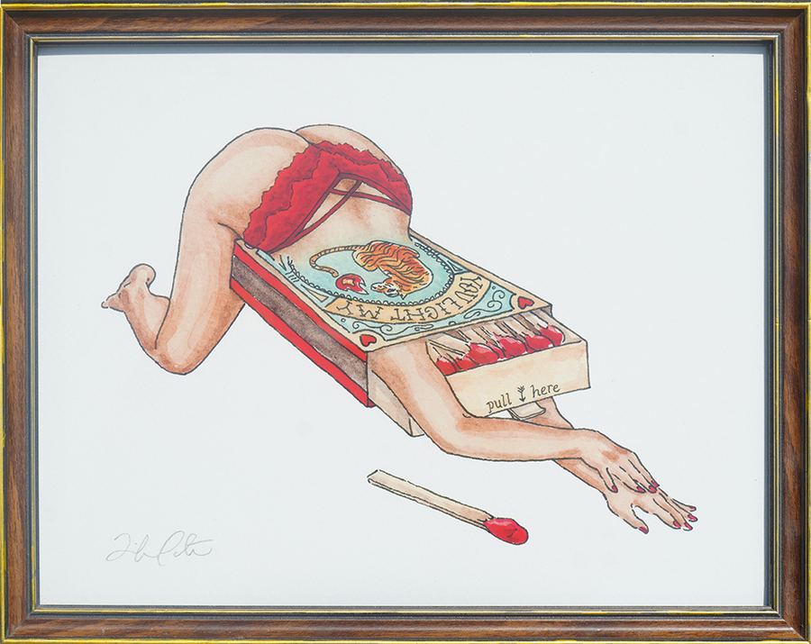 Light My Fire -  Jennifer Pate -  8.5x11"