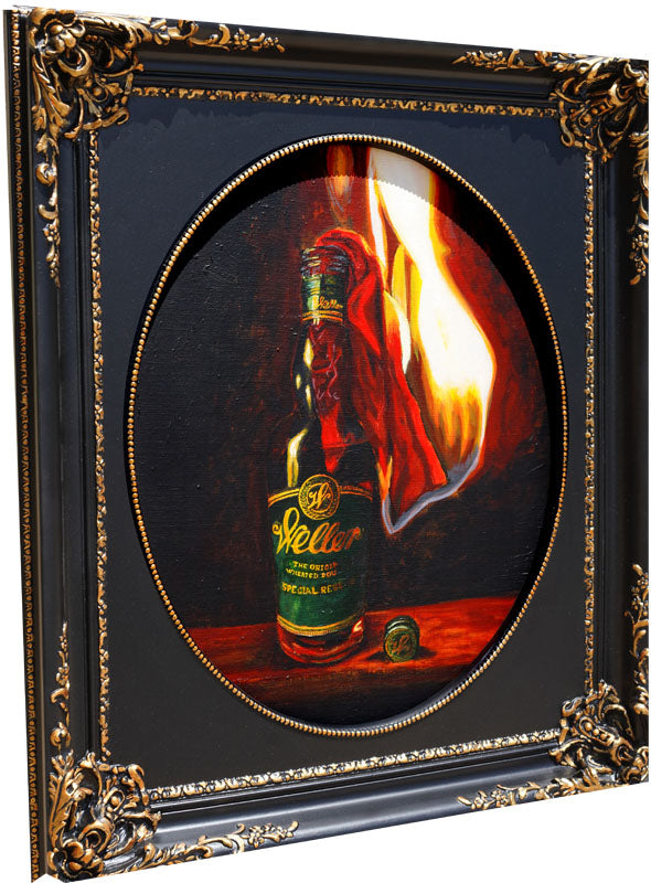 Weller Molotov Cocktail - MOOCHIE - 26.5x22.5"