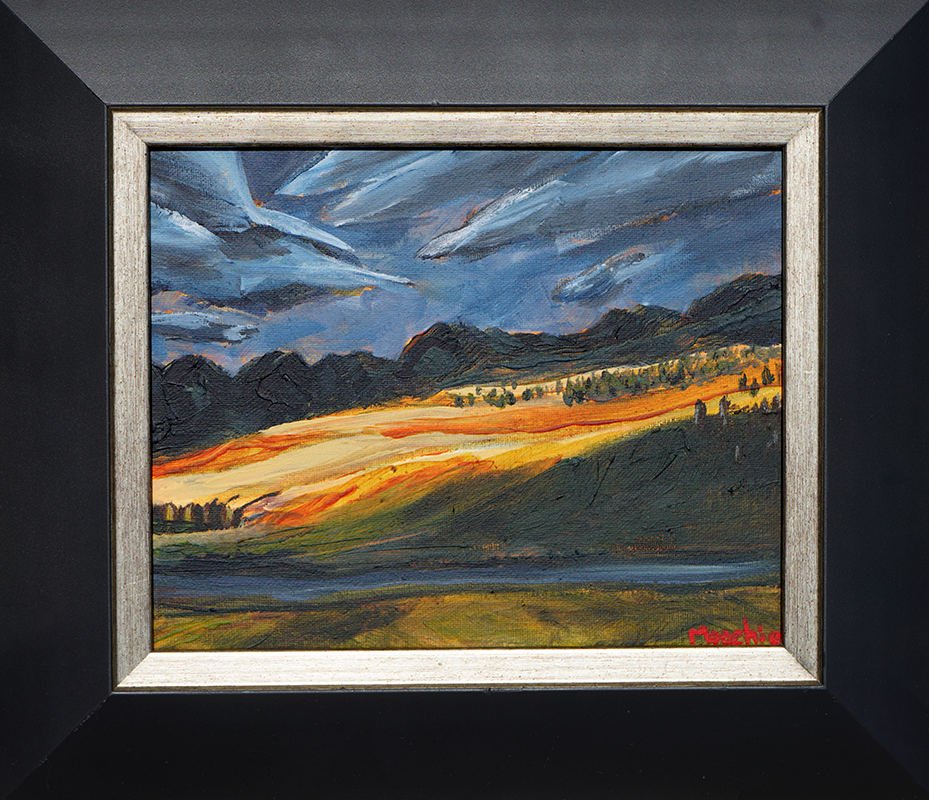 The Colorful Hills - MOOCHIE - 14.5x12.5"