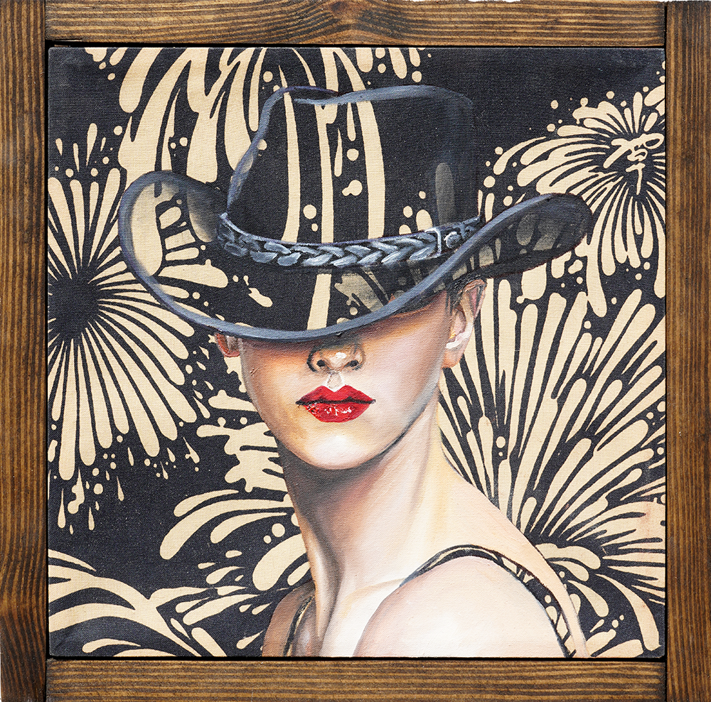 Moxie II - Sandra Boskamp - 10x10"