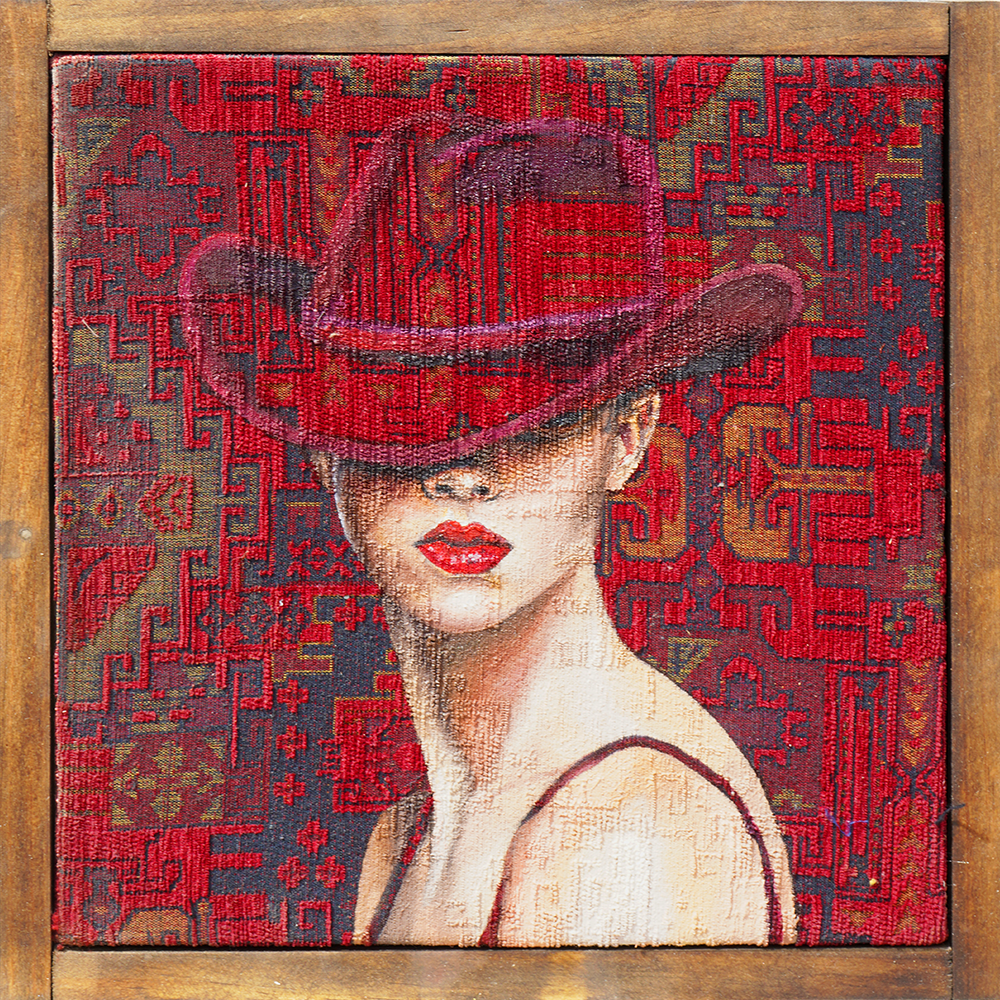 Moxie I - Sandra Boskamp -12x12"