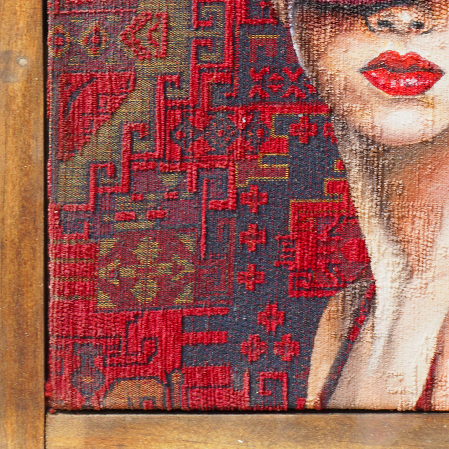 Moxie I - Sandra Boskamp -12x12"