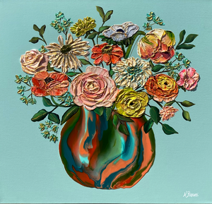 Fragrant Dream - Neena Buxani - 24x24"