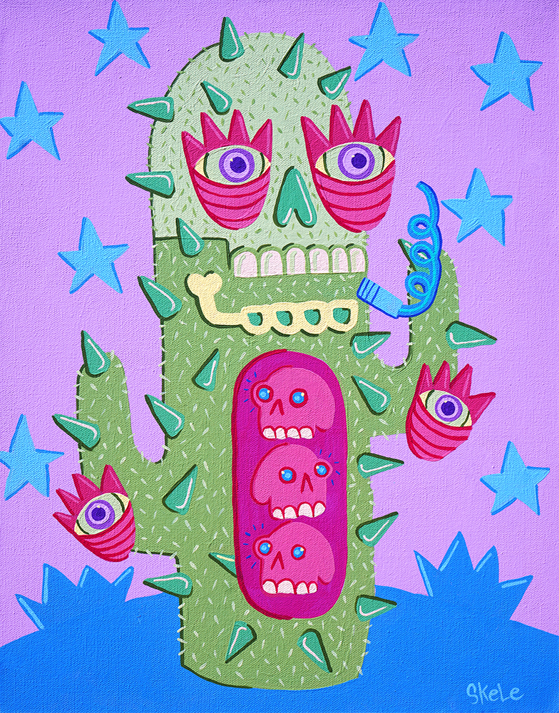 Alone - Jeff Skele - 16x20"