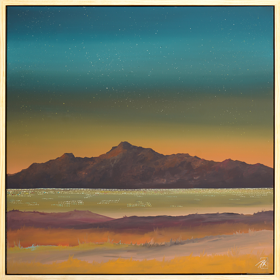 Ochre And Ridge - Patrick Kelleher - 38x38"