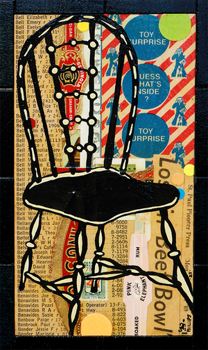 The Phone Chair - Brian Phillips - 4x7"