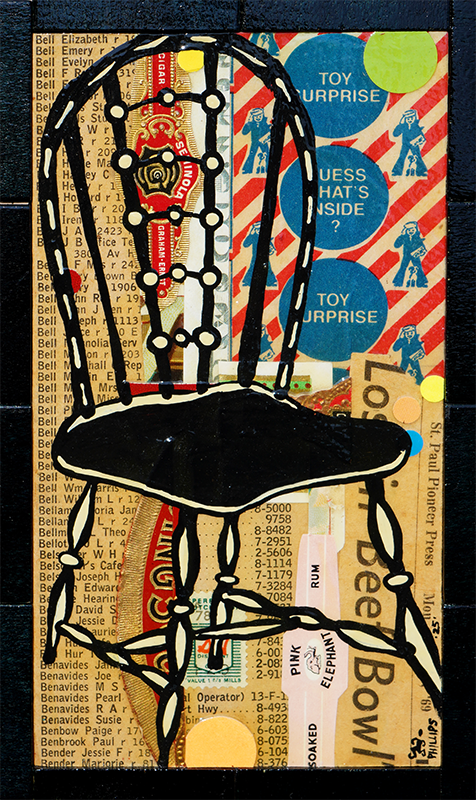 The Phone Chair - Brian Phillips - 4x7"