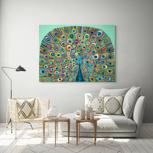 Peacock in Bloom - PRINT - Eli Halpin