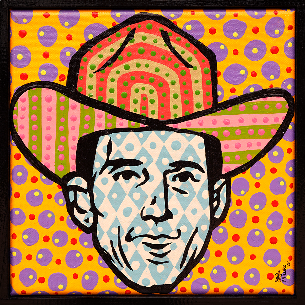 The Peyote Button Kid - Brian Phillips - 8.5x8.5"