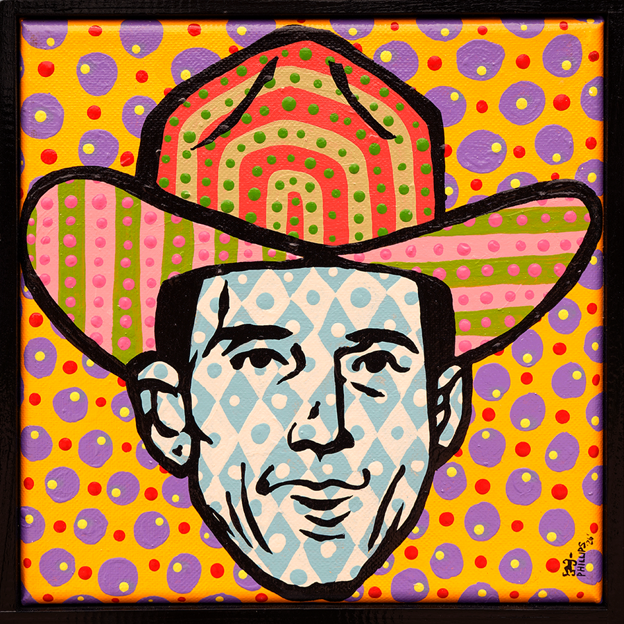 The Peyote Button Kid - Brian Phillips - 8.5x8.5"