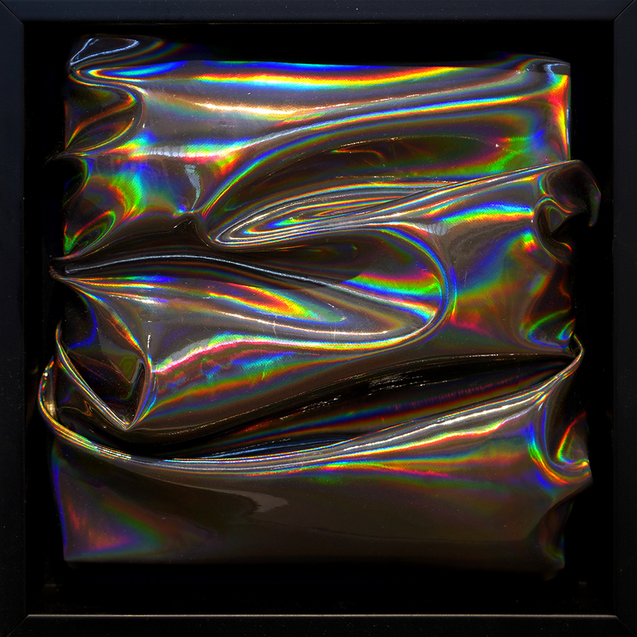 Plastic Winds Diptych - Autumn Mae Crocker - 7.5x7.5"