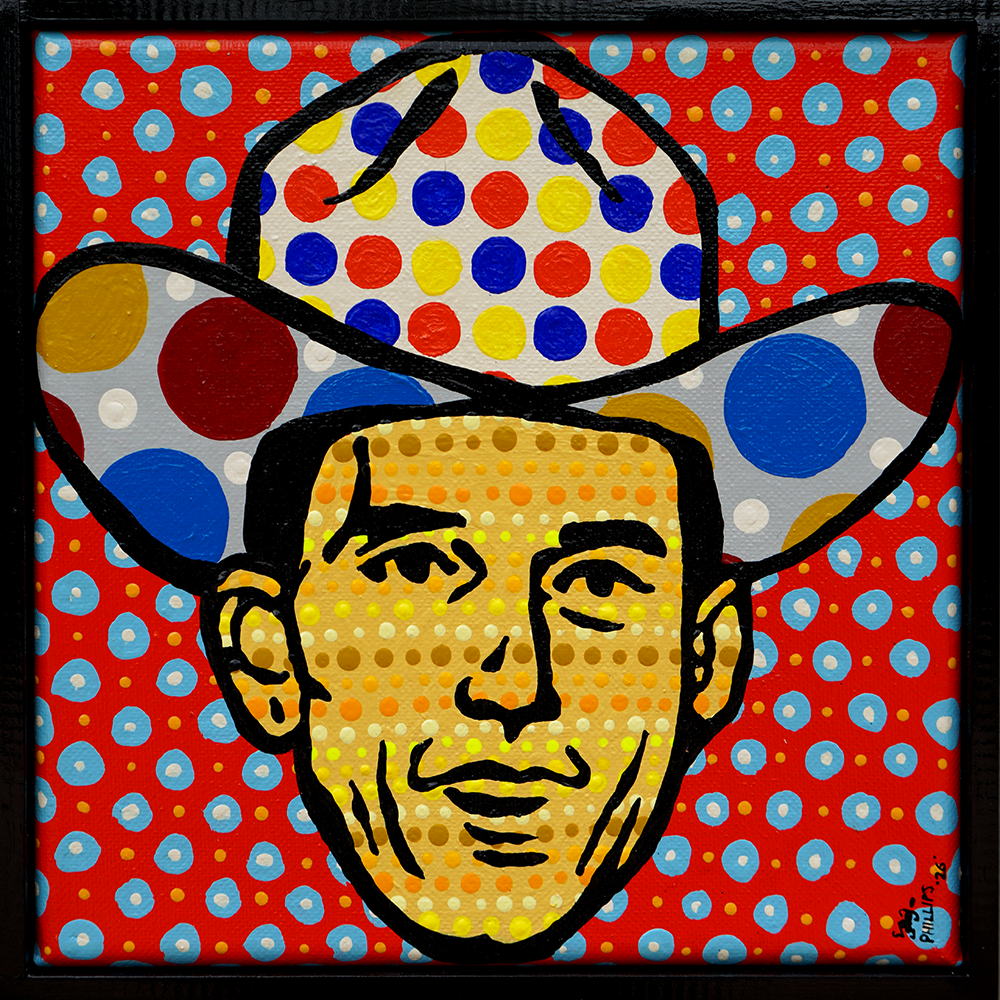 The Polka Dot Kid - Brian Phillips -8.5x8.5"