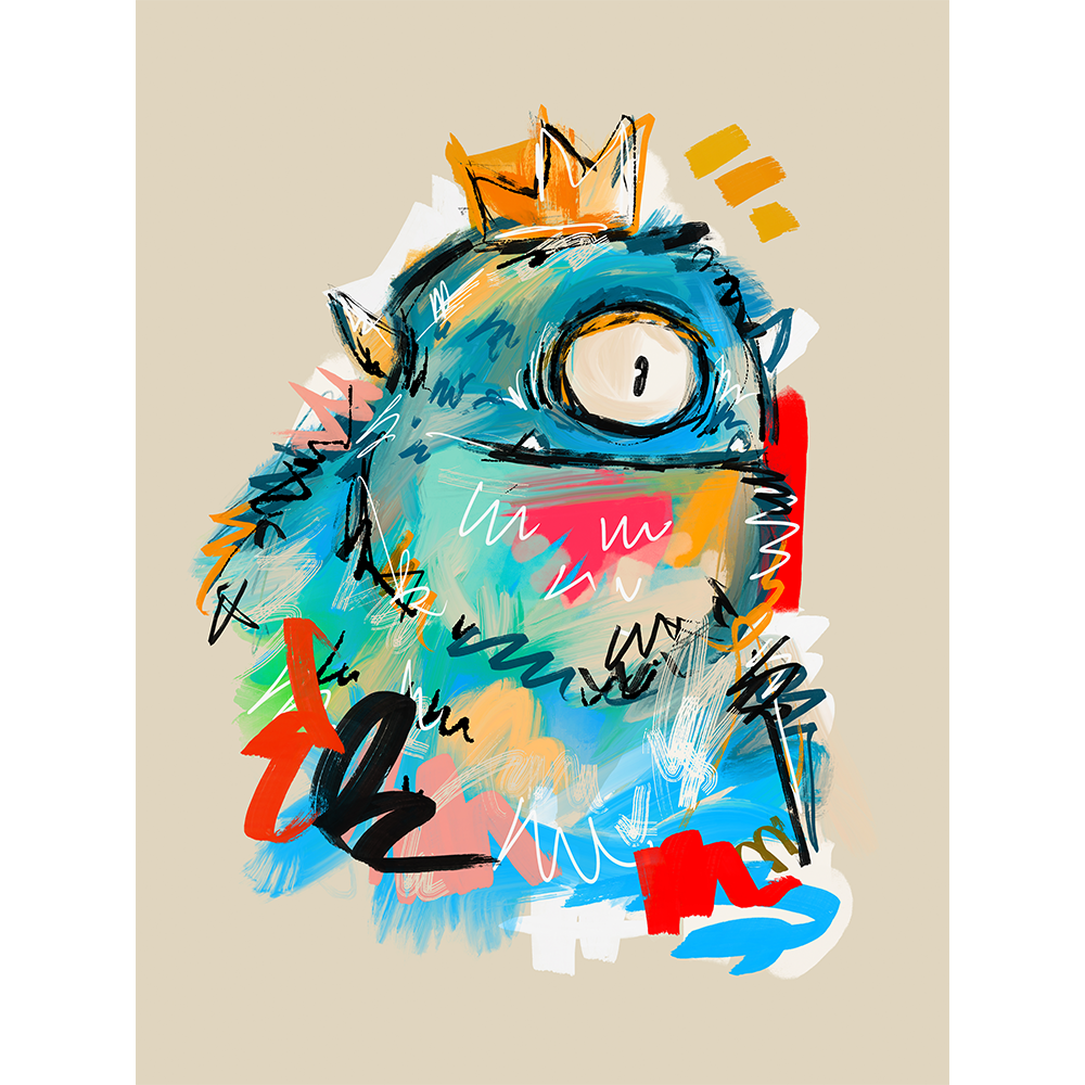 The Primal Lord - Gerardo Rodriguez - Print