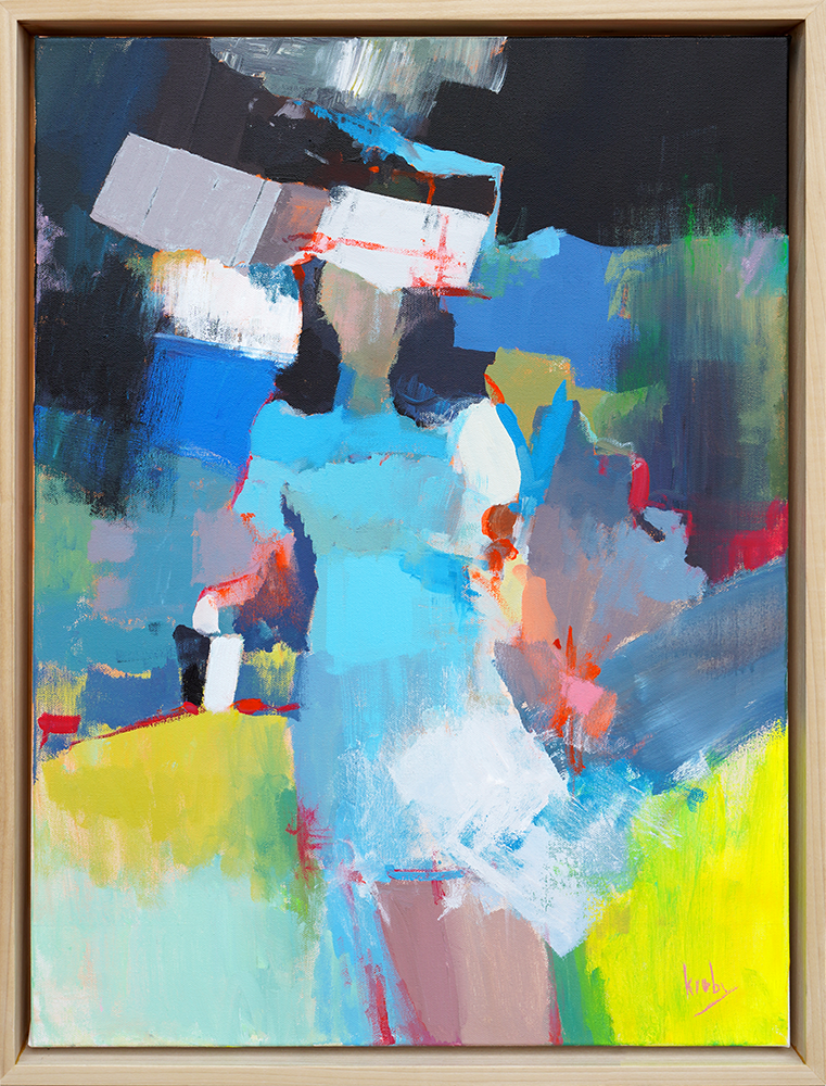 Window Shopping - Randall Kirby Cogburn - 18x24"