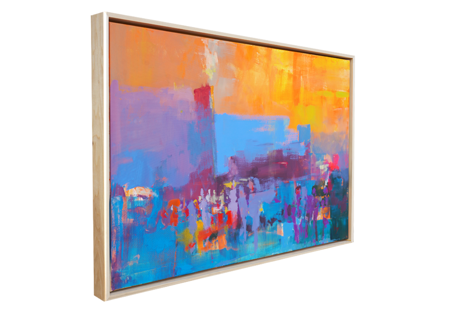 Talking Heads - Randall Kirby Cogburn - 24x30"