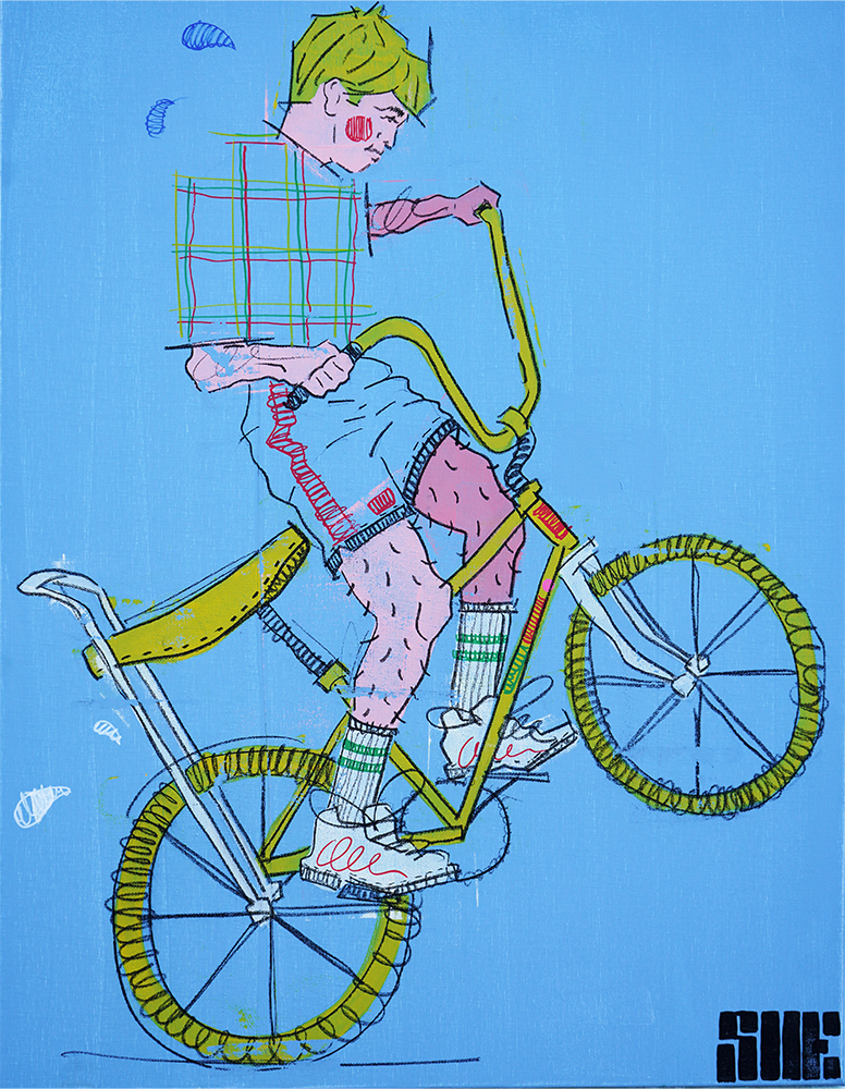 Papa Wheelie - Tyler Shelton - Print