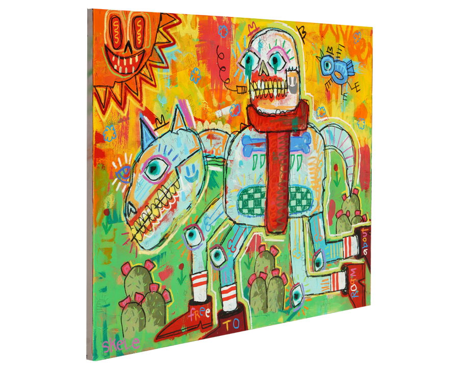Free To Roam About - Jeff Skele - 48x60"
