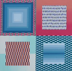Rhythm - Sophia Croasdale - 48x48"