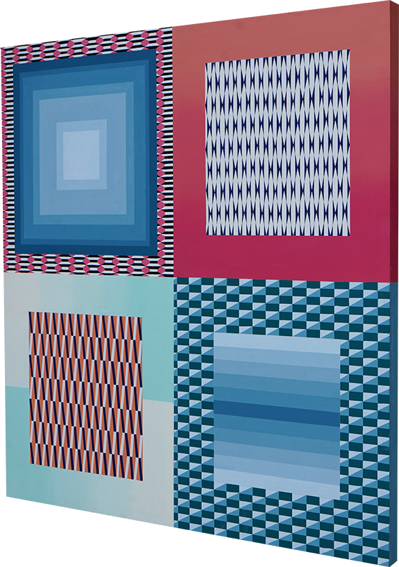 Rhythm - Sophia Croasdale - 48x48"