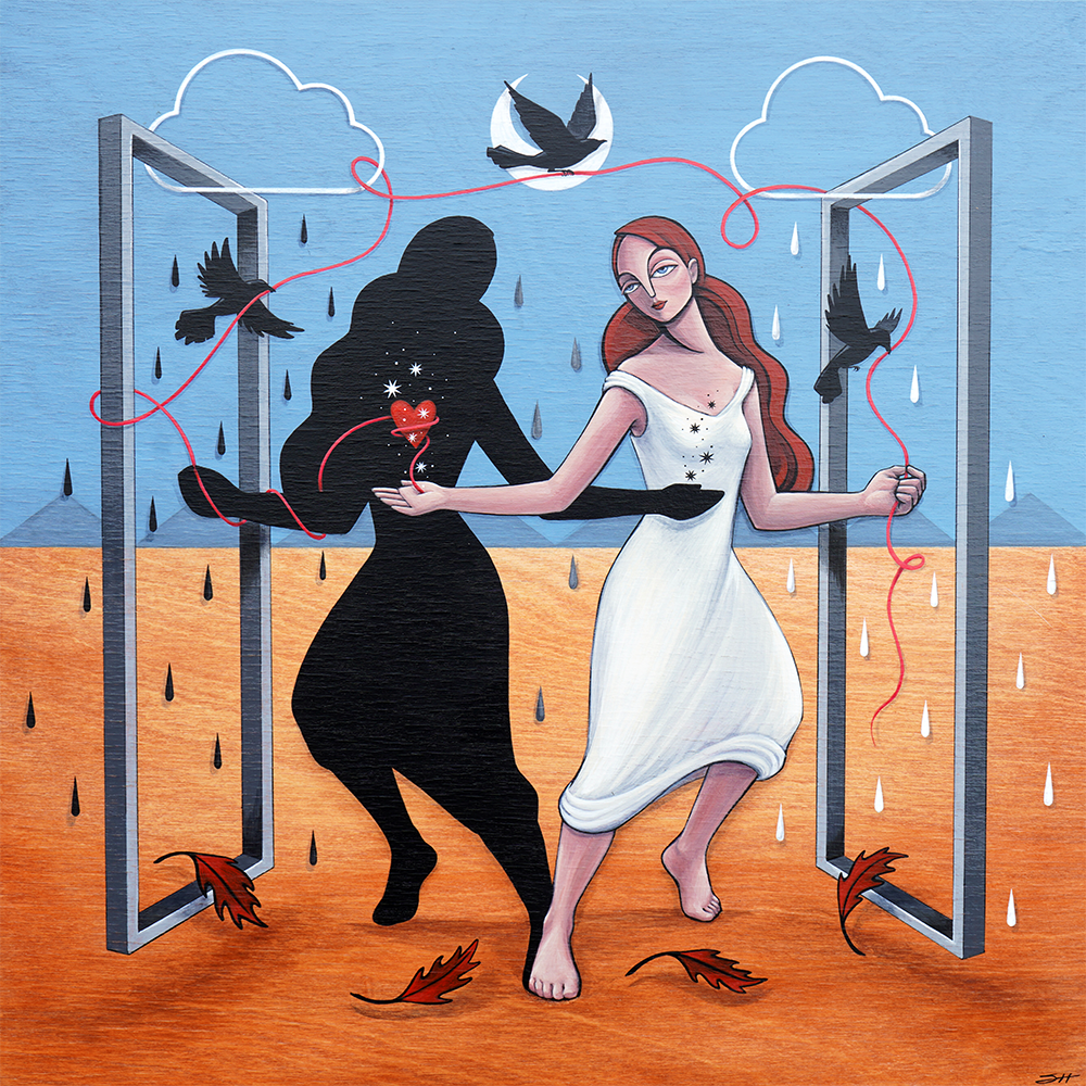 Banishing Spell - Saira Holland - 16x16"