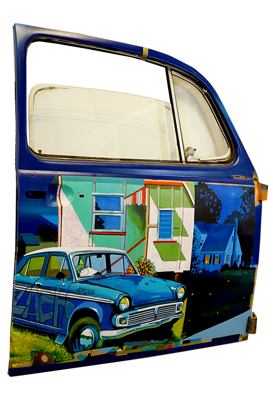 1962 - VW Passenger Door - Jason Eatherly - 37x42"