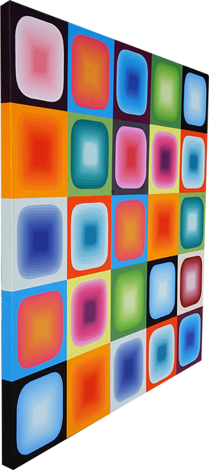 Quilted Echoes - Sophia Croasdale - 48x48"