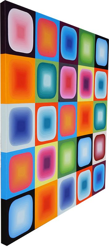 Quilted Echoes - Sophia Croasdale - 48x48"