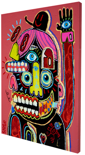 Yes, I am Here - Jeff Skele - 30x40"