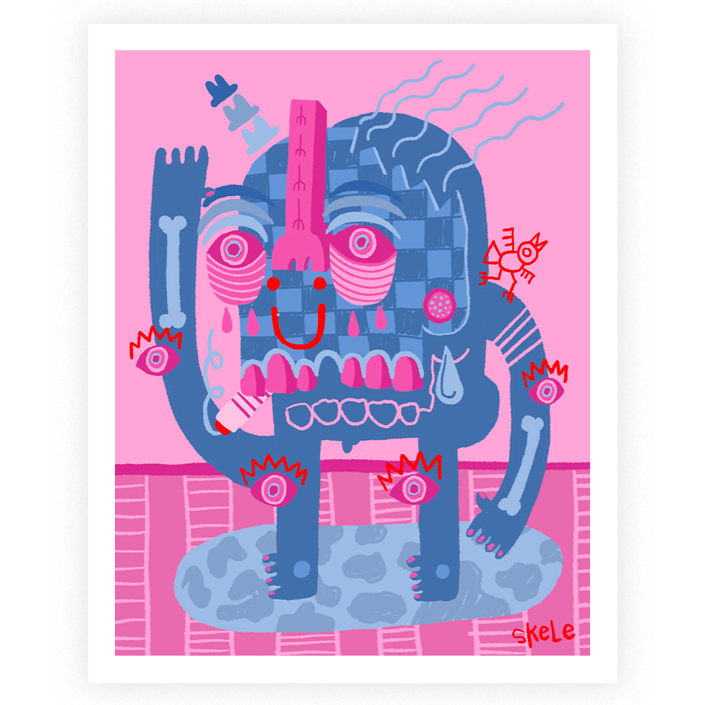 Morning Shower - Jeff Skele - Paper Print