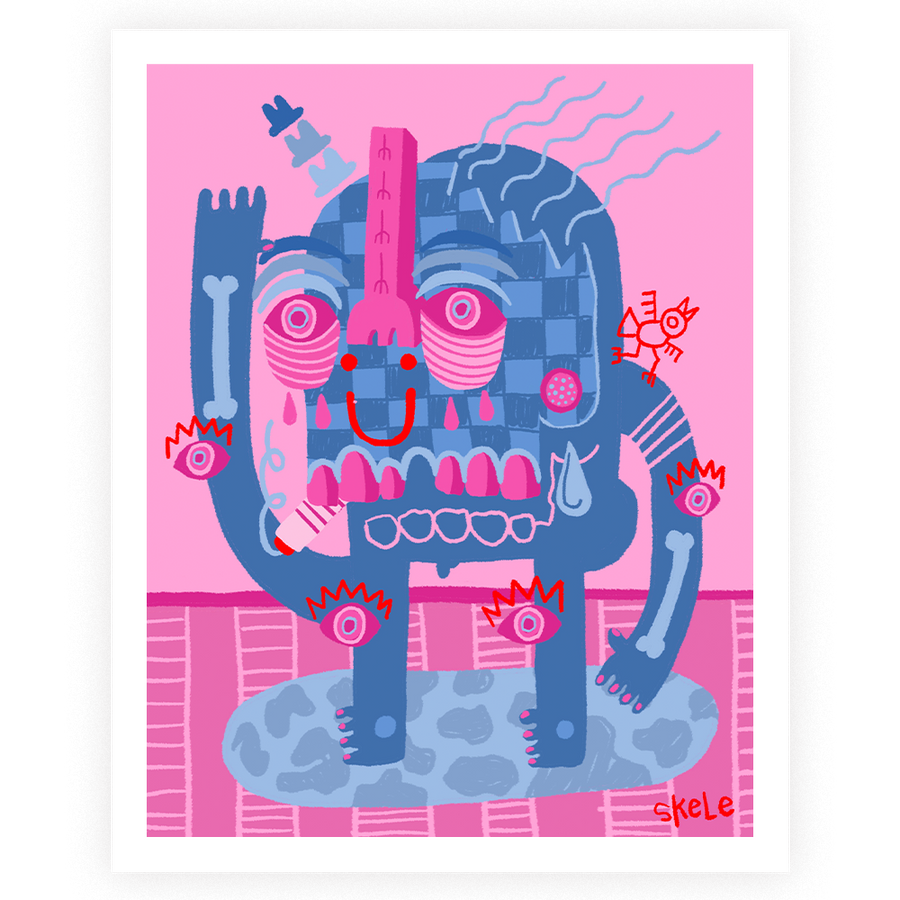 Morning Shower - Jeff Skele - Paper Print