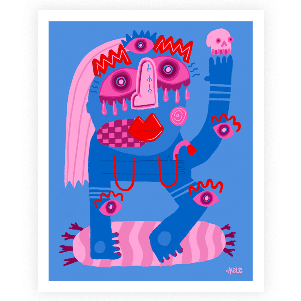She Still Thinks Of You - Jeff Skele - Paper Print
