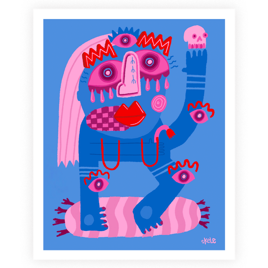 She Still Thinks Of You - Jeff Skele - Paper Print